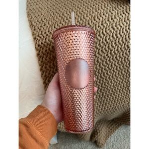 Starbucks Studded Pink Cold Cup